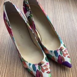 Ivanka Trump Floral Block Heel 5.5