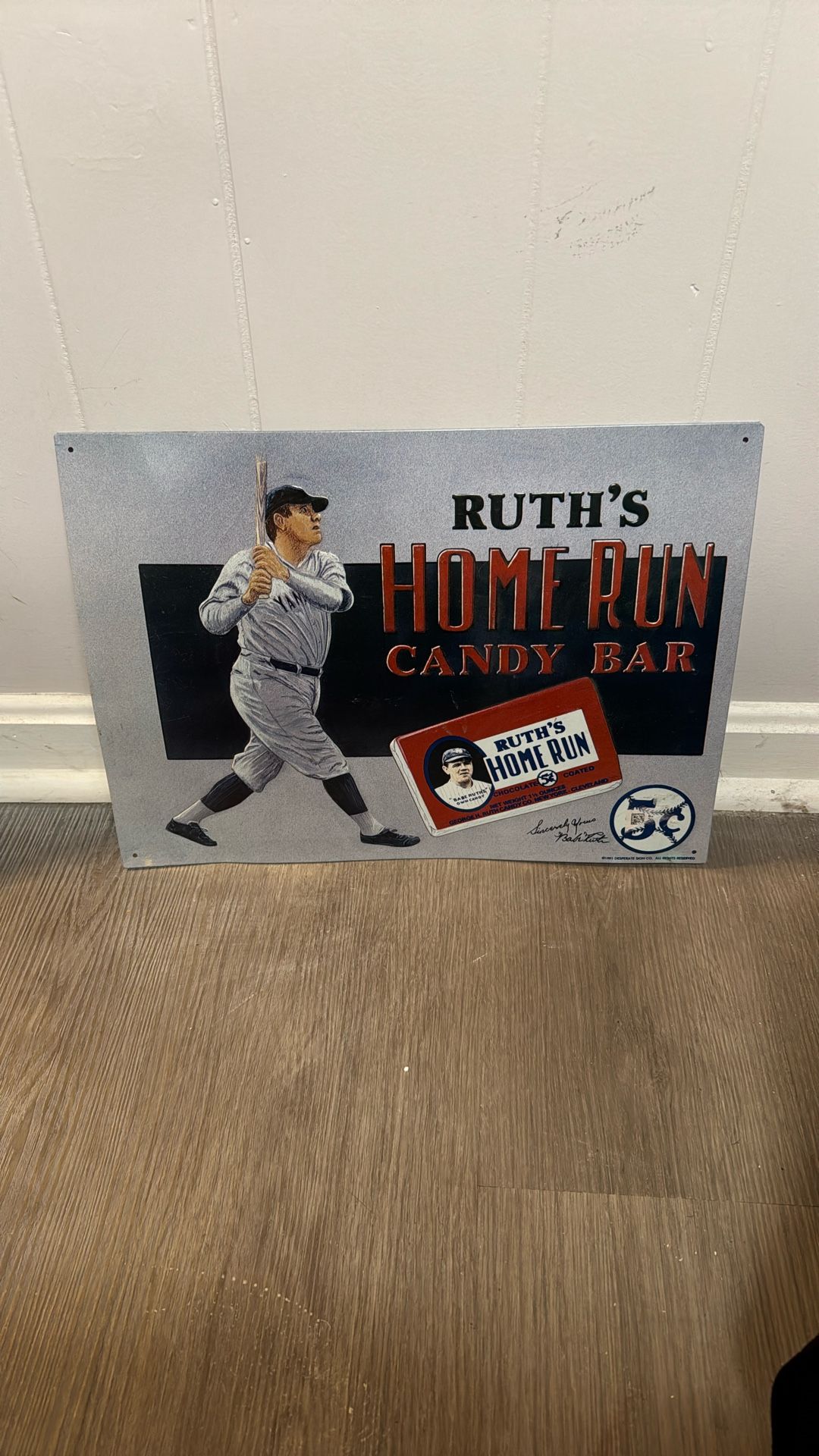 Babe Ruth Vintage Sign
