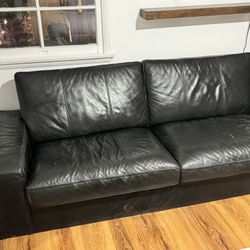  Real  Leather Couch 