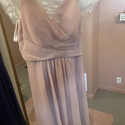 Bridesmaid Dress Dusty Rose 