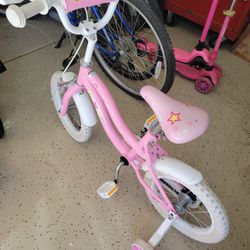 Coewske Kid's Bike Steel Frame Children Bicycle Little Princess Style 12 Inch 