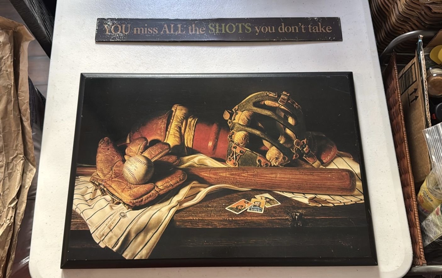 Baseball Sports Wall Art Room Decor