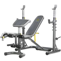 Gold's Gym XRS 20" Weight Bench and Rack