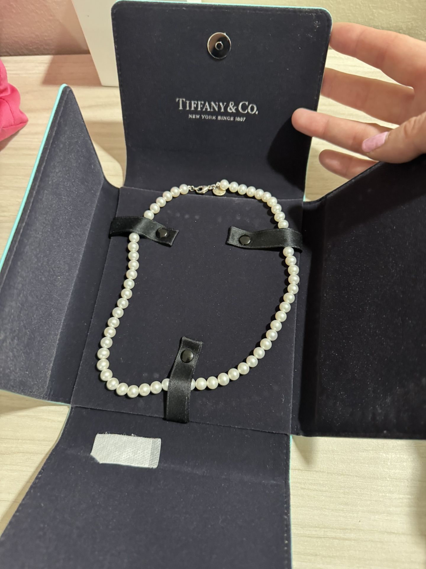 Genuine Tiffany Pearl Necklace
