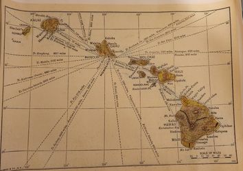 LAHAINA Printsellers HAWAII Canvas (2) 12×16 Each.