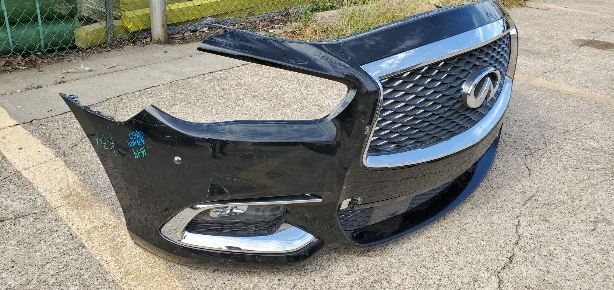 2016-19 Infiniti QX60 Complete front bumper