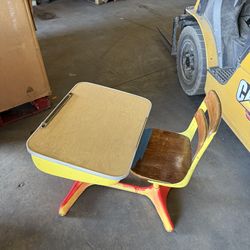 Mid century elementay desk