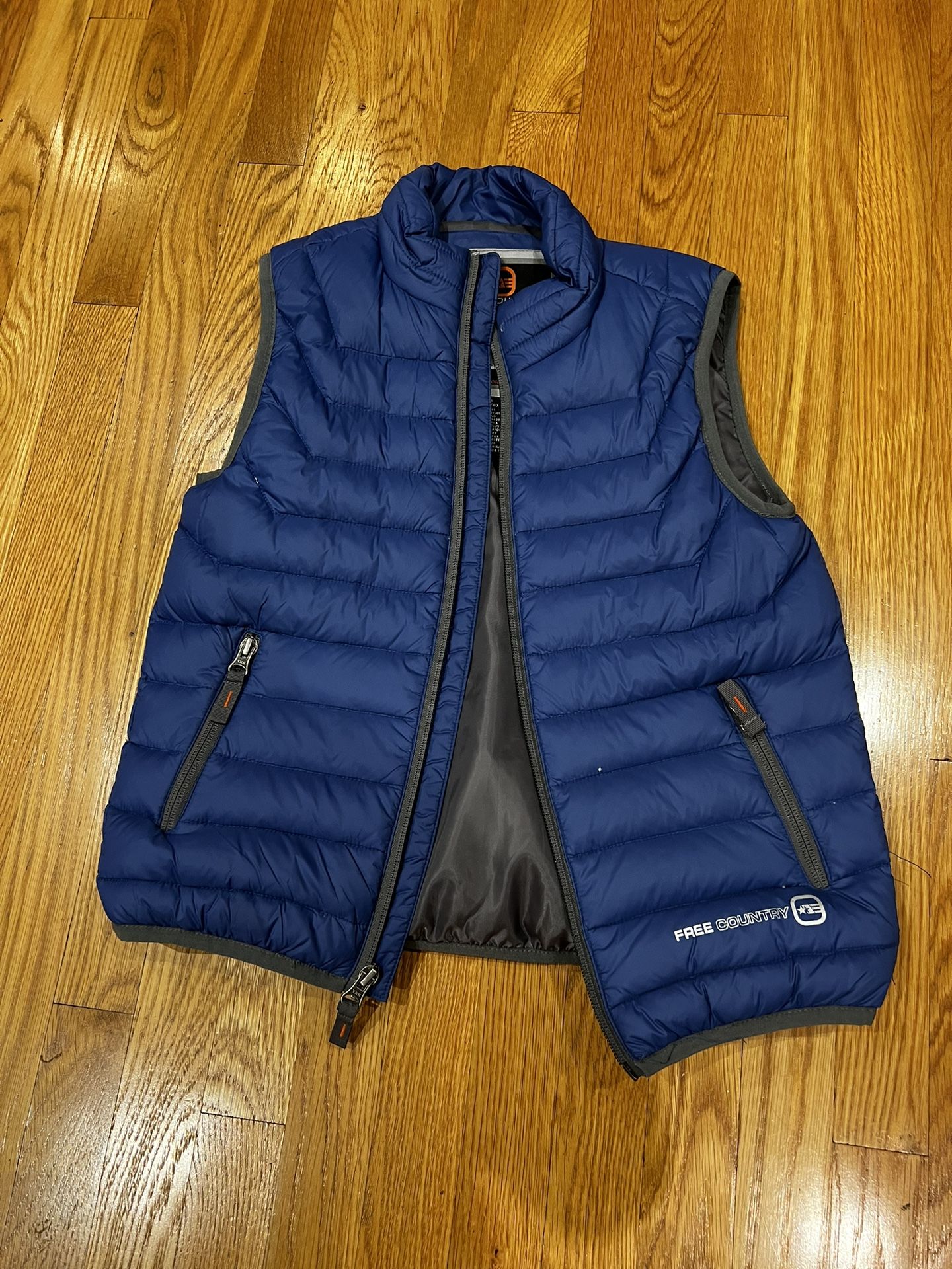 Kids Feather Down Vest Size 7/8 Small