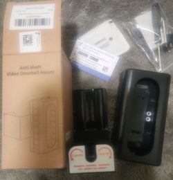 Anti theft video door bell mount