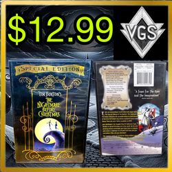*CLASSIC* Tim Burton’s The Nightmare Before Christmas Special Edition DVD 1993