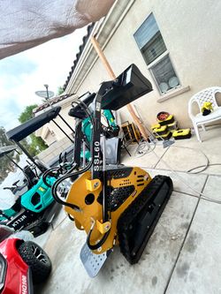 SSL60, MH12RX, and YSRT14 Mini Skid Steers and Excavators