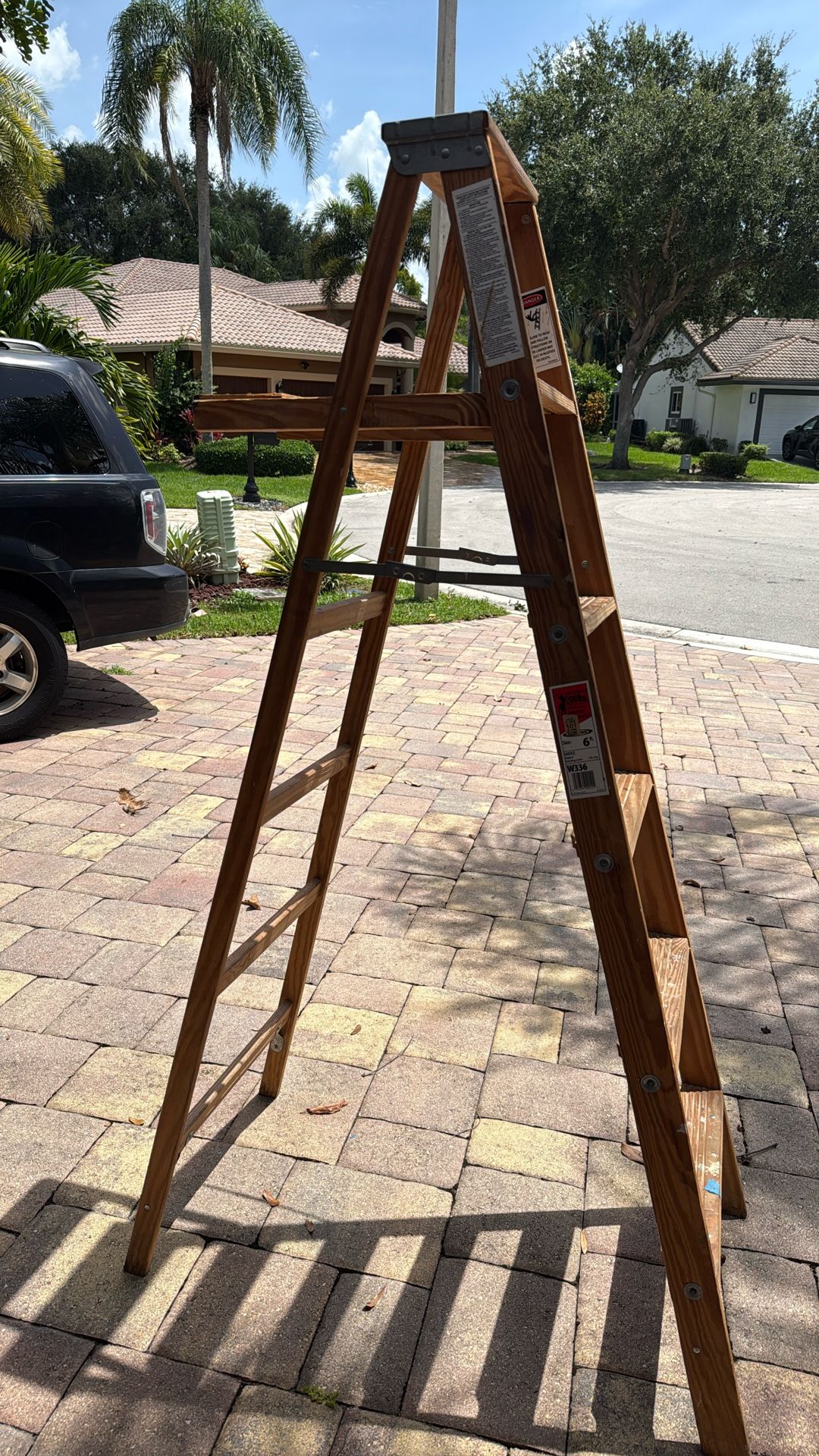 6 Ft Werner Wooden Ladder