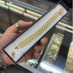 Gold bracelet 10k 12g