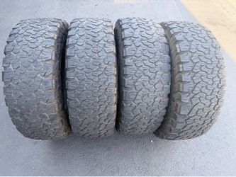 (4) 265/70R16 BFGoodrich All Terrain