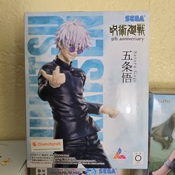 Satoru Gojo Jujutsu Kaisen Sega Luminasta Figure, BRAND NEW