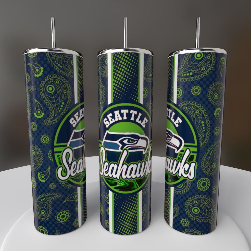Seattle Seahawks Football Tumbler