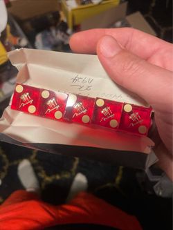Vintage mirage dice