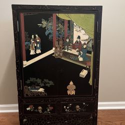 Vintage Chinoiserie Cabinet