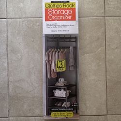 Corner Clothes Rack & Storage Organizers