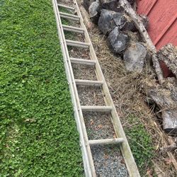 24 Foot Aluminum Ladder 