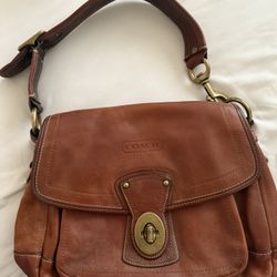Vintage Coach Legacy Ali Bag in Whisky