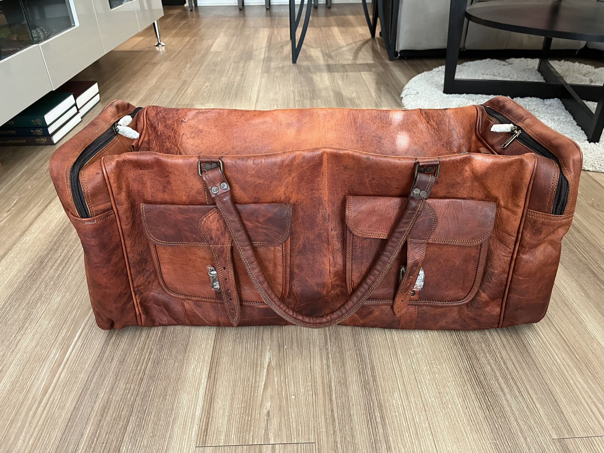Leather Genuine Duffle Bag