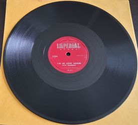 Fats Domino "My Blue Heaven/I'm In Love Again" 78 rpm Imperial 5386 R&B~ EX