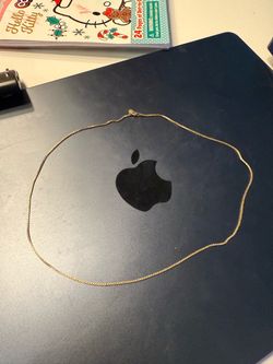 18k necklace box chain