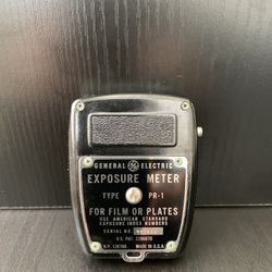 General Electric Light Meter PR-1