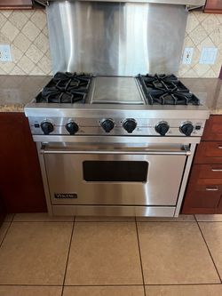 Viking Professional Stainless Steel Gas Range