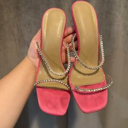 Fashion Nova Pink High Heels 