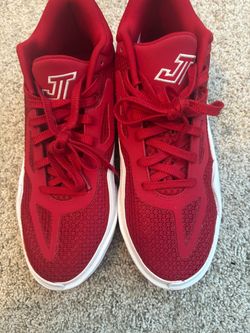 Jordan Tatum Red & White Mens Size 9.5