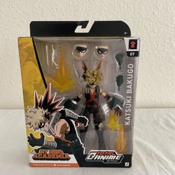 Jazwares My Hero Academia Total Anime Katsuki Bakugo 5.5" Action Figure Sealed