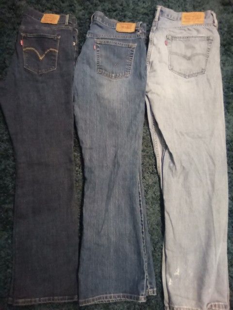 3 Pairs Levis