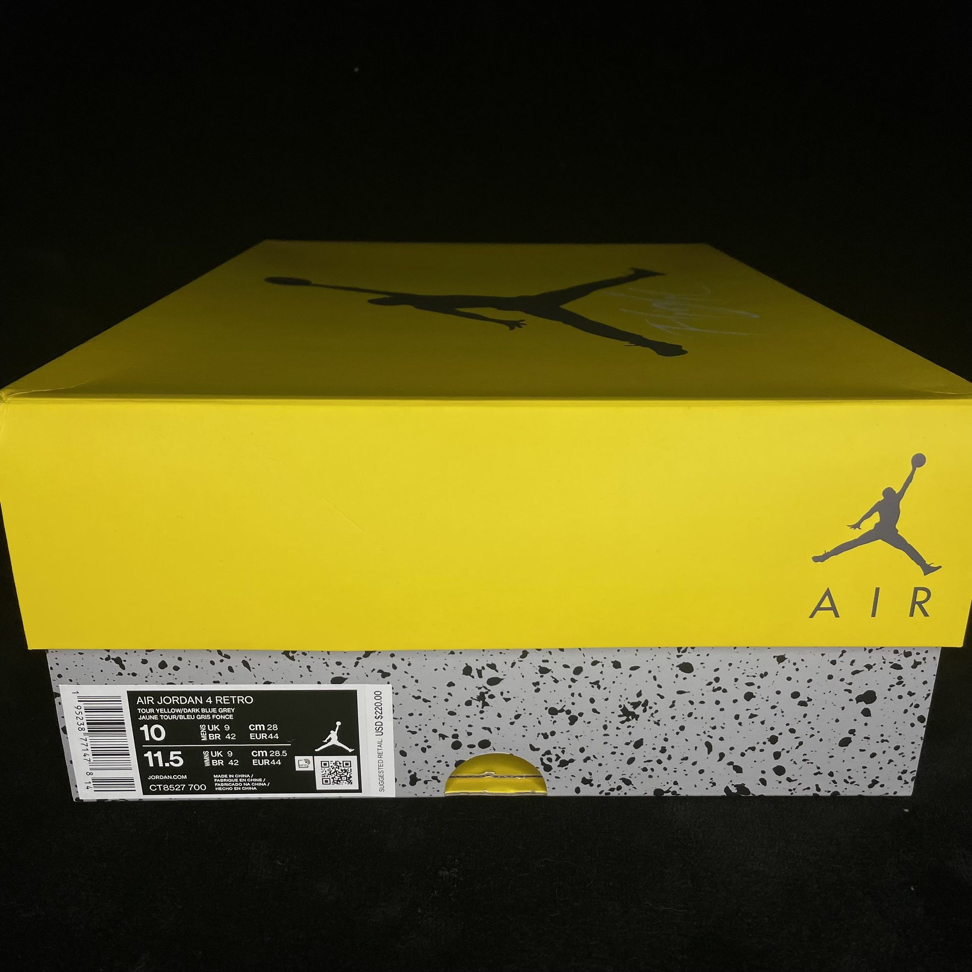 Air Jordan 4 Retro - Lightning 2021 - Men's Size 10 (women's 11.5)