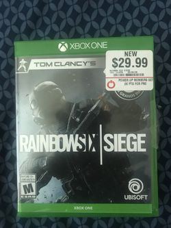 Rainbow six Siege Xbox one