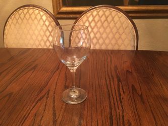Large wine glasses