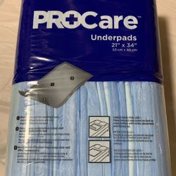 New 50 protective underpads - $8 each - 5 packages available - take all 5 for $30
