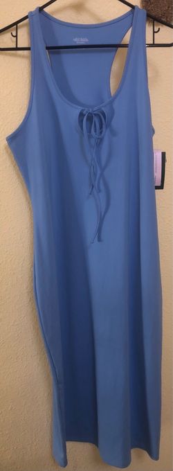 Wild Fable Blue Sleeveless Maxi Dress