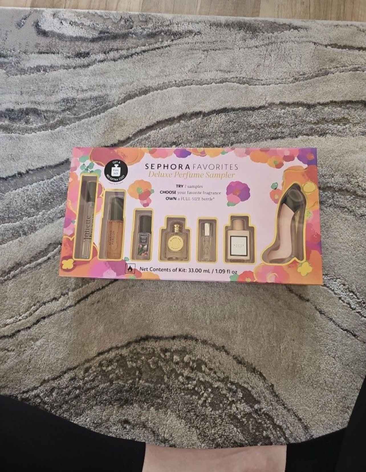 Deluxe Perfume 7 Sampler Set 1.09 FL Oz
