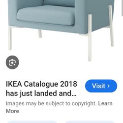 IKEA Korp Chair With Removable Machine Wash Fabric