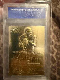 2000 Fleer Ultra 23 KT Gold Rookie:Blue Metallic Signature Series GEM: MINT 10