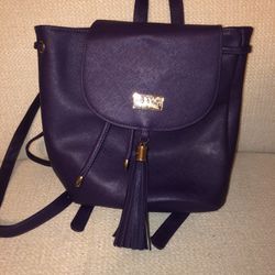 Brand New Purple Monat Backpack Purse
