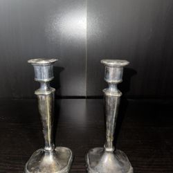 Vintage Candle Sticks Set
