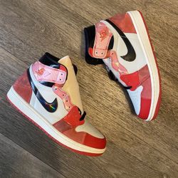 Jordan 1 Spider-Man size 9 Men 