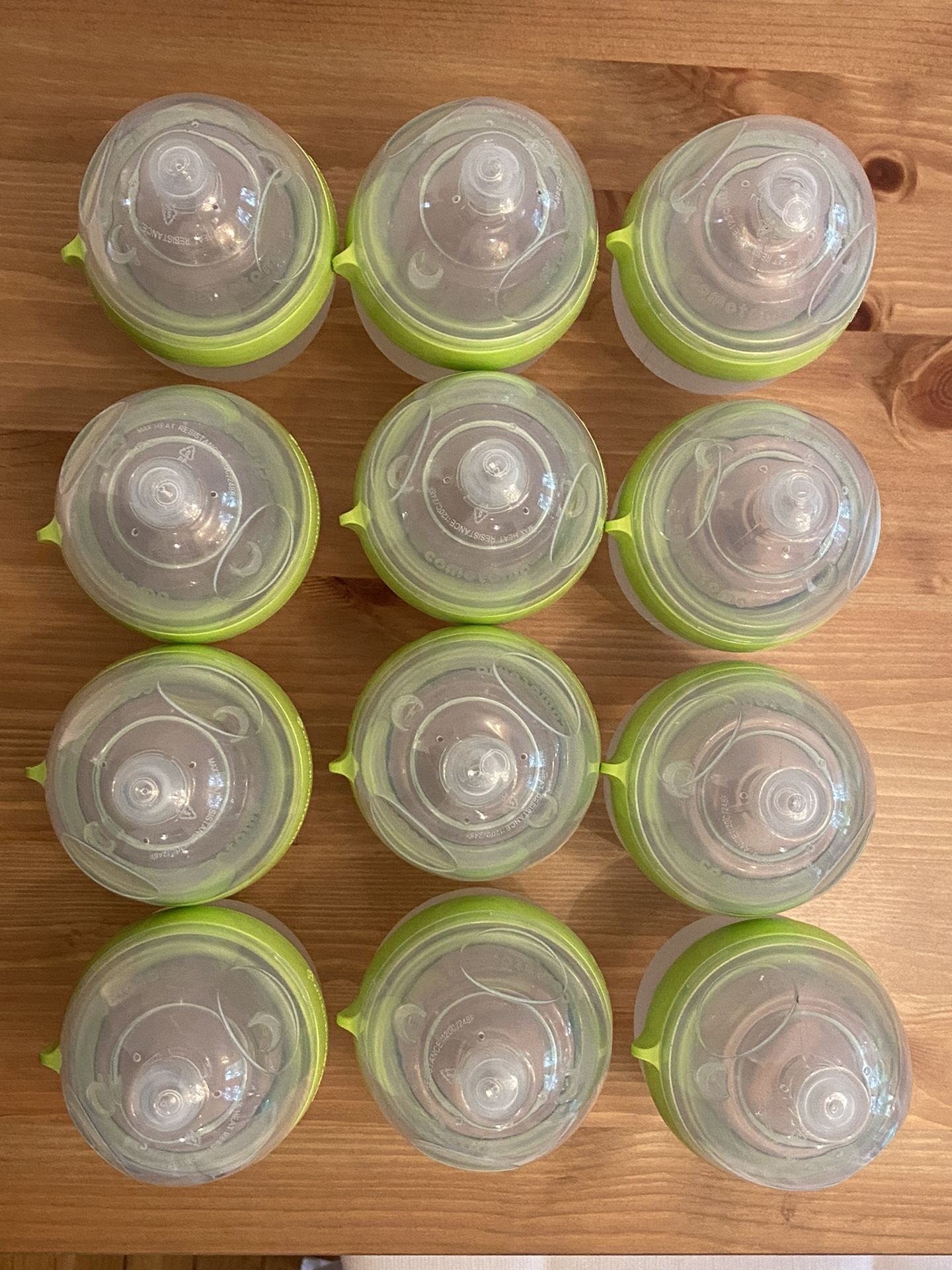 Comotomo Bottles + Slow Flow Nipples + Medium Flow Nipples