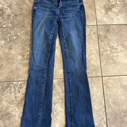 AE Hi Rise Skinny Boot Size 000