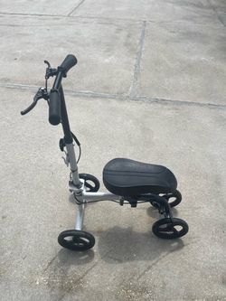 Folding Knee Scooter Walker Mobility Aid