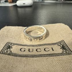 Gucci Ghost Ring Silver