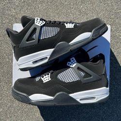 Jordan 4 Retro White Thunder 